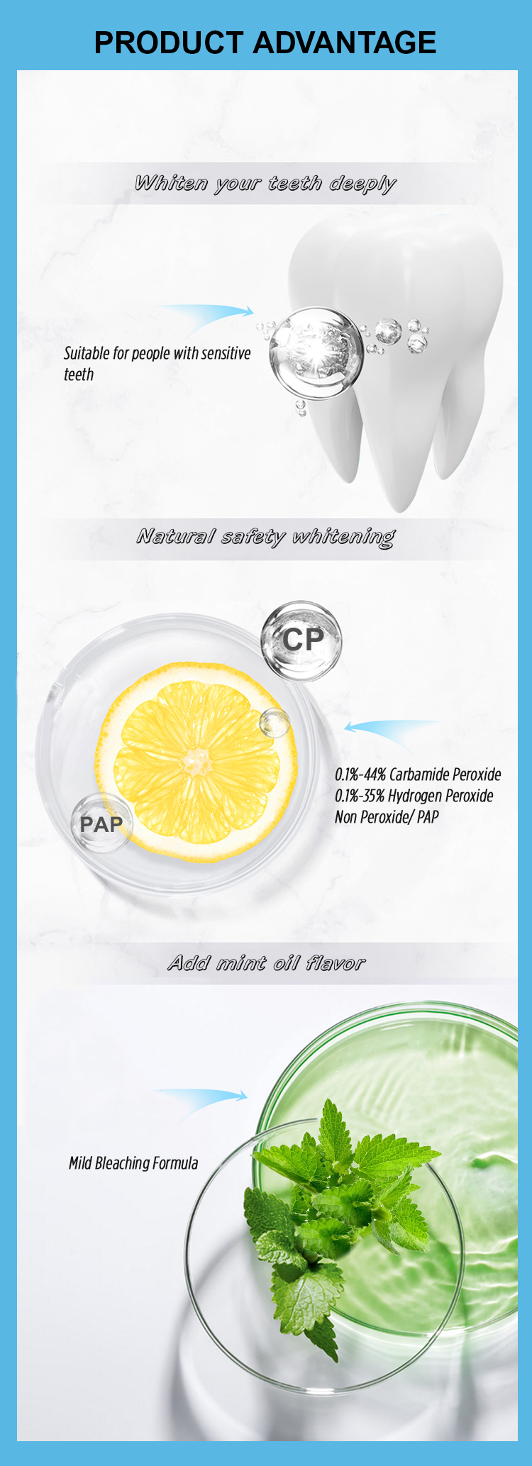 Cheap High Quality Teeth Whitening Gel For Teeth Whitening Hot Selling Teeth Whitening Gel Refill Private Logo