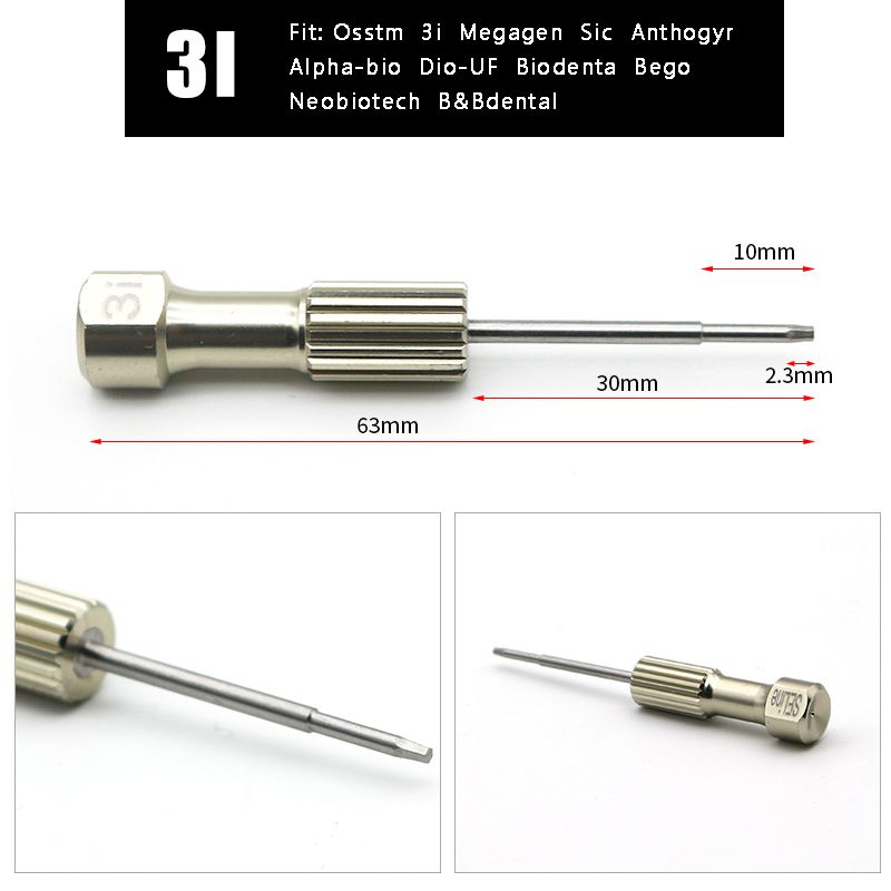 dental implant screwdriver